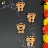 Load image into Gallery viewer, Devi Charan Paduka (Pack of 9 )